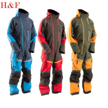 Custom High Quality Ski Suits Men Snowsuit Waterproof One Piece Snow Suits for winter outdoor sports